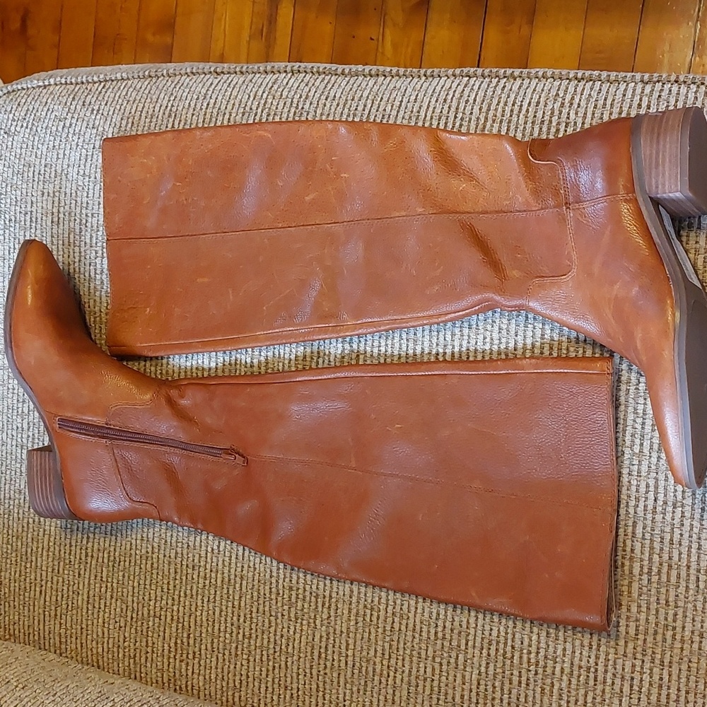Nwt Lucky Brand Leather Boots